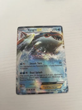 Kyogre EX - 26/108 - Série Noir & Blanc : Explorateurs Obscurs