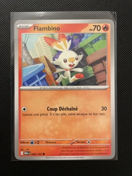 Carte Pokémon - FLAMBINO 026/132 - Méga évolution