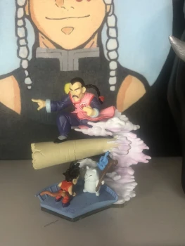 Diorama Tao Pai Pai + Goku & Karin Imagination Figure Vol.2 Bandai 2005 – Graal DB TBE