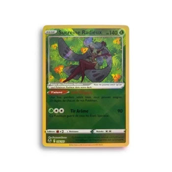 Carte Pokémon—Sucreine Radieux—016/195—tempête argentée