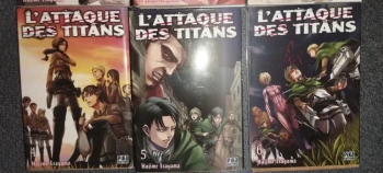 6 Premiers Tomes de L'Attaque des Titans (T.1 à T.6) - Très Bon État !