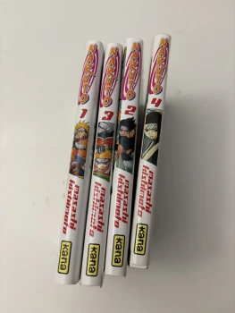 lot de 4 mangas naruto