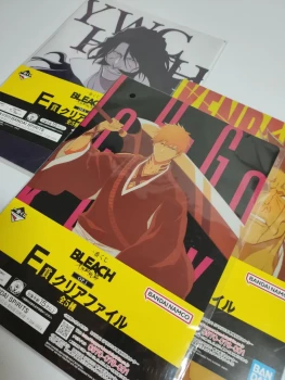 3 pochettes A4 Bleach - ichiban kuji