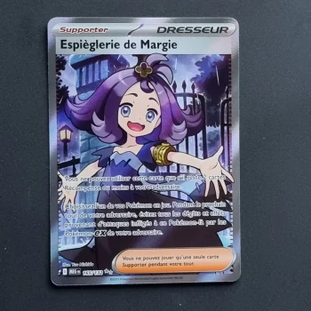 Carte pokemon Espièglerie de Margie 165/132 FA - ME01 - Méga Evolution (2025)