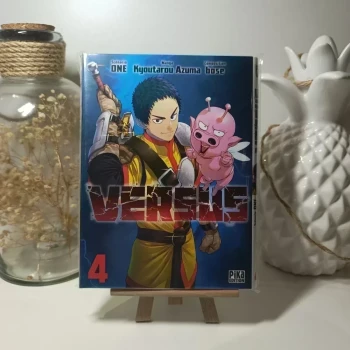 Manga versus tome 4 édition limitée exclusive espace culturel Leclerc