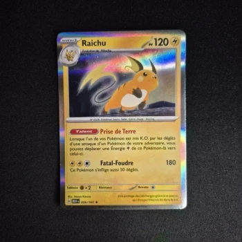 Carte Pokemon : Raichu - 151