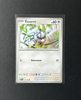 Carte Pokémon - Étourmi 148/198 - Écarlate et Violet