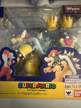 Boîte figurine supermario shfiguarts neuf scellé bandai