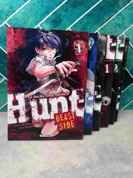 Manga : hunt - le jeu du loup garou s1 et s2 / integrale 6 tomes