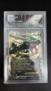 Carte Gradée Pokémon Collect Aura Rayquaza EX 85/124 8 n°453797489
