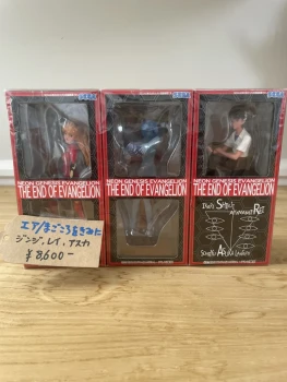 Neon genesis Evangelion set 3 figurines