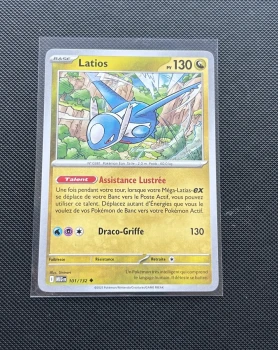 Carte Pokémon - Latios 101/132 - Méga Évolution