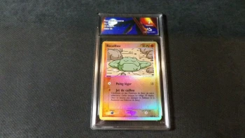 Carte Pokémon : 'Racaillou Rev. 55/97', Gradé Collect'Aura 7