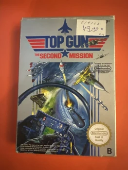 Jeu nés top gun the second mission boîte