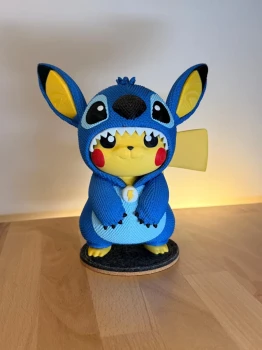 Pikachu X Stitch
