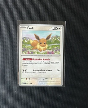 Carte Pokémon - Evoli 74/131 - Évolution Prismatique