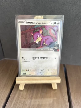 Carte Pokémon - Rattata de la team rocket 147/182 - RIVALITÉS DESTINÉS