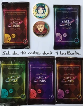 Goodies Manga Kioon All Stars Pack de Cartes Collection