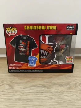 Funko POP 1804 Chainsaw Man + Tee XL