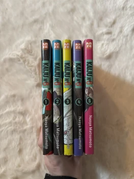 Kaiju n8 tome 1-5