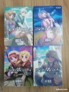 Spice & Wolf intégrale tomes 1 à 16 en 4 coffrets – Neuf sous blister – Lot indivisible