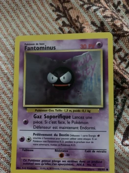 Carte Pokémon édition 1995