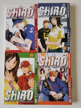 Shiro Détective Catastrophe : Tome 1 À 4 (Manga De Naoki Serizawa)