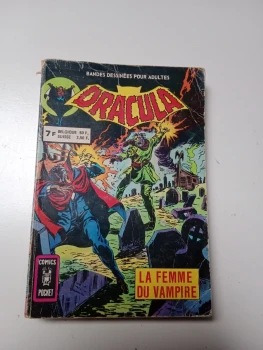 dracula N° 3190 recueil aredit N° 15 la femme du vampire N°16 le baiser de la mort