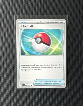 Carte Pokémon - Poké Ball 185/198 - Écarlate et Violet