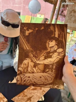 Guts | Gravure sur Bois | Berserk