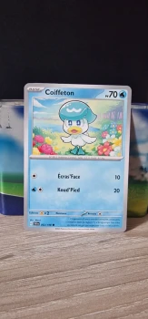 Carte Pokémon Coiffeton Écarlate et Violet