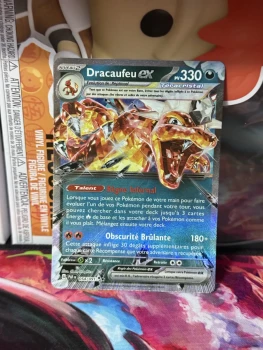 Pokémon Dracaufeu EX 054/091 Destinées de paldéa - EV.4.5