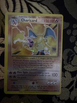 3 cartes charizard