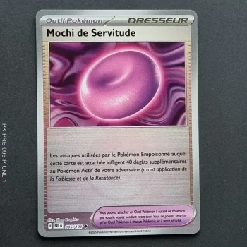 Carte pokemon Mochi de Servitude 095/131 POKEBALL - EV8.5  Evolutions prismatiques