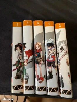 Manga shaman king star édition 5 tomes