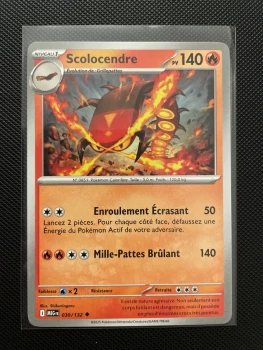 Carte Pokémon - SCOLOCENDRE 030/132 - Méga évolution