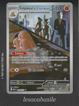 Triopikeur de la Team Rocket 239/217 IR - ME2.5 - Héros Transcendants (2026)