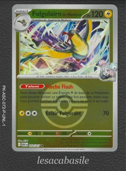 Fulgulairo de Mashynn 072/217 reverse Pokeball - ME2.5 - Héros Transcendants (2026)