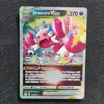 Carte pokemon Drascore Vstar 119/196 - EB11  Origine perdue (2022)