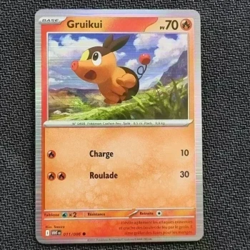 Carte pokemon Gruikui 011/086 Holo PROMO - EV10.5  Flamme Blanche