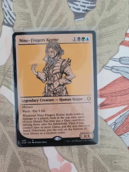 Magic: The Gathering 2022 Nine-Fingers Keene 435 Battle for Baldur's Gate Showcase English