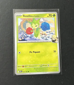Carte Pokémon - Rosélia de Cynthia 7/182 - Rivalités Destinés