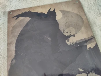 Plaque métallique Batman
