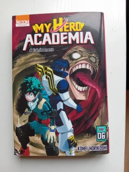 Manga my hero academia tome 6