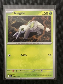 Carte Pokémon - NINGALE 016/132 - Méga Évolution