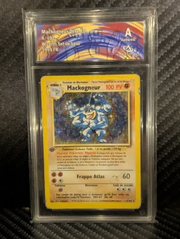 Mackogneur 1ere Ed Holo 8/102 Wizards Set De Base 1999 FR CollectAura A