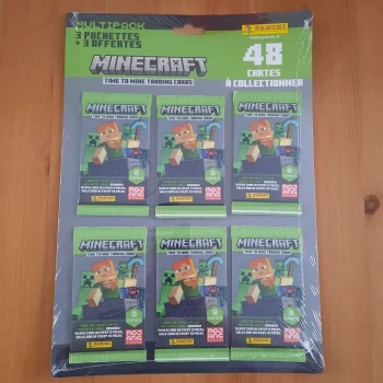 Cartes Minecraft - Paquet de 6 boosters