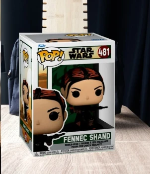 FIGURINE funko POP, Star Wars, Fennec Shand, numéro 481, Cinéma