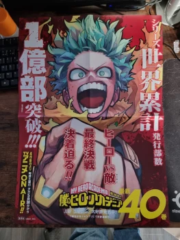 Poster promotionnel My Hero Academia Tome 40