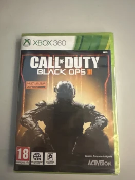 Jeu x360 call duty black ops 3 neuf blister